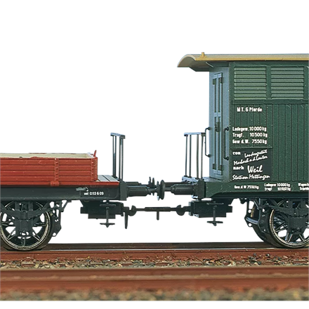 Brawa 2250 Starre Kupplungen, Inhalt 10 Stück - H0 (1:87)