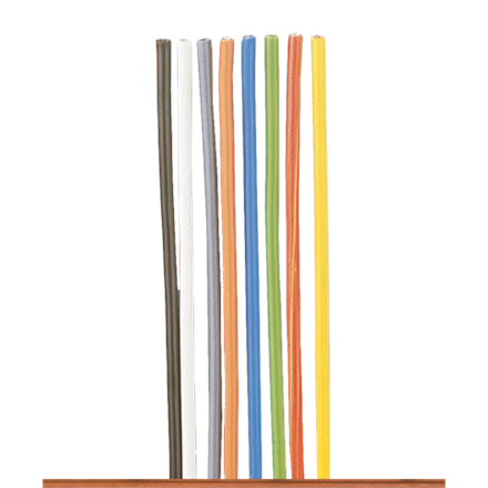 BRAWA 3225 40 m Wetterfeste Litze 0,5 mm2 blau