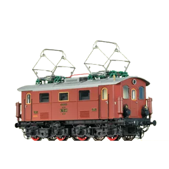 Brawa 43052 Ellok BR E73 DRG, DC 2L, digital DCC mit Sound - H0 (1:87)