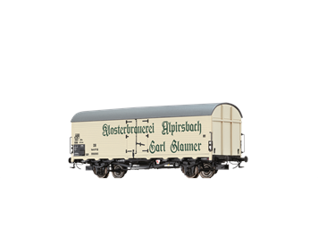 Brawa 47634-1 KÜHLWAGEN "KLOSTERBRAUEREI ALPIRSBACH" DER DB, AC 3L - H0 (1:87)