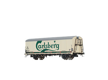 Brawa 50688-1 KÜHLWAGEN UIC STANDARD 1 "CARLSBERG" DER DSB, AC 3L - H0 (1:87)