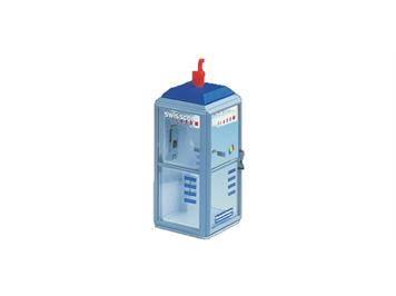 Brawa 5449 Telefonzelle Swisscom beleuchtet - H0 (1:87)