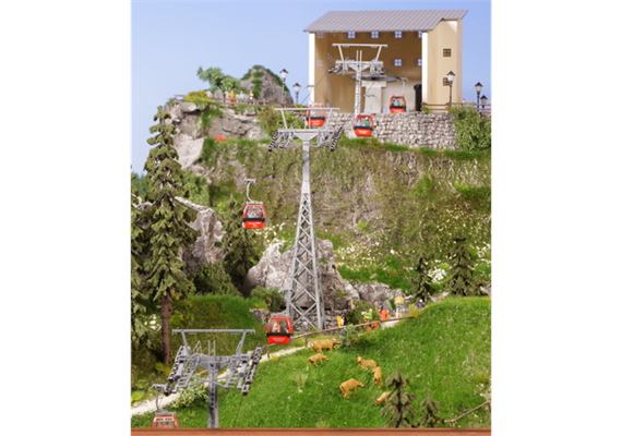 Brawa 6342 Seilbahn Hahnenkamm - H0 (1:87) | Bild 1