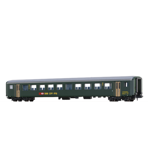 BRAWA 65235 SBB Personenwagen EWII B, N (1:160)