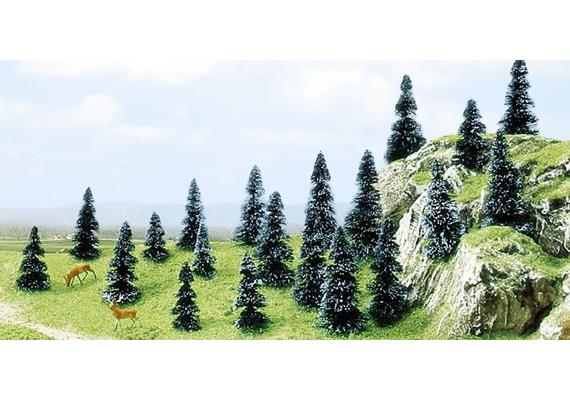 Busch 6498 Stecktannen, 20 Stück - H0 (1:87)