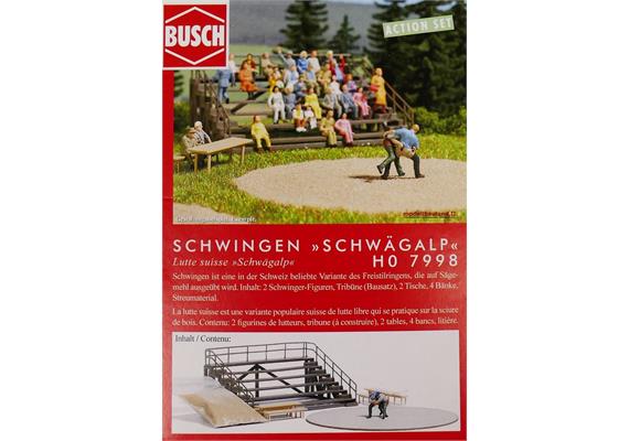 Busch 7998 Set-A Schwinger "Schwägalp", limitierte Sonderserie - H0 (1:87) | Bild 1