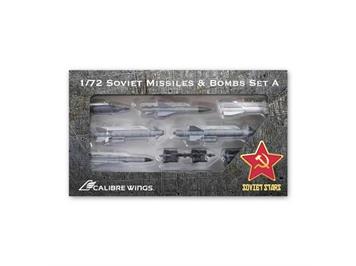 Calibre Wings CA72EW Soviet Missiles & Bombs Set A - Massstab 1:72