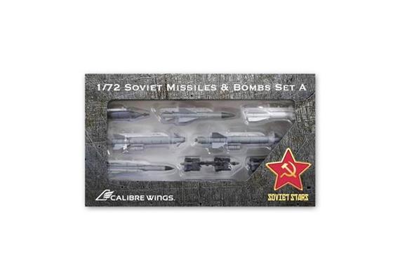 Calibre Wings CA72EW Soviet Missiles & Bombs Set A - Massstab 1:72
