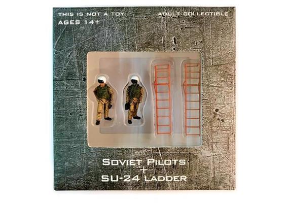 Calibre Wings CA72WS Soviet Pilots + SU-24 Ladder - Massstab 1:72