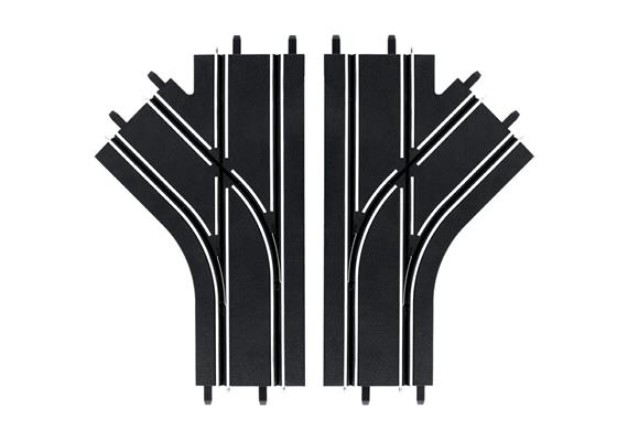 Carrera 200061618 Mechanische Weiche links + rechts - GO!!! Plus, GO!!!