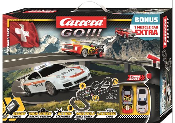 Carrera 20062568 Go!!! Gotthard Race, 5,3 Meter - Massstab (1:43) | Bild 1