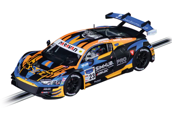 Carrera D124 20023990 Audi R8 LMS GT3 evo II "Land Motorsport, No.23"