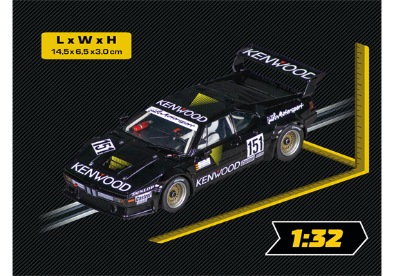 Carrera D132 20031085 BMW M1 Procar "MK-Motorsport, No.151" DRM 1986 | Bild 4