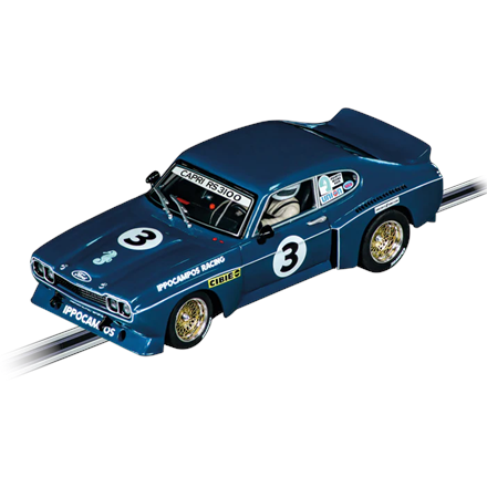 Carrera D132 20032080 Ford Capri RS 3100 "Ippocampos Racing, No.3"