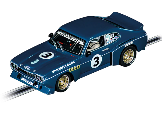 Carrera D132 20032080 Ford Capri RS 3100 "Ippocampos Racing, No.3"