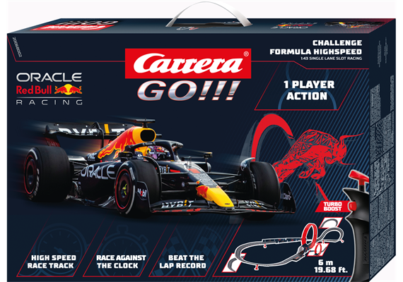 Carrera Go!!! 20068002 Challenge - Formula High Speed - Massstab (1:43) | Bild 1