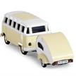 Carson 500504164 VW T1 Samba Bus mit Wohnwagen 2.4GHz 100% - H0 (1:87) | Bild 6