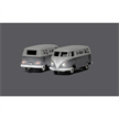 Carson 500504166 VW T1 Bus Kastenwagen inklusive Autoanhänger 100% - H0 (1:87) | Bild 4