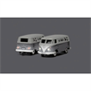 Carson 500504166 VW T1 Bus Kastenwagen inklusive Autoanhänger 100% - H0 (1:87) | Bild 4