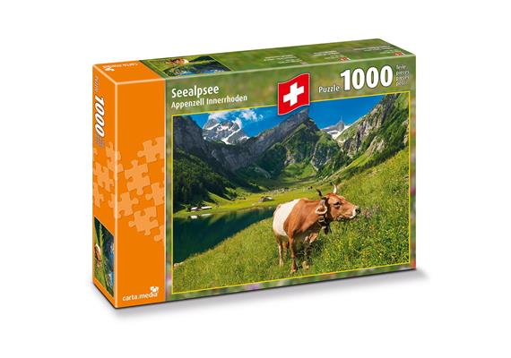 Carta.Media 7267 Puzzle Seealpsee Appenzell- Innerrhoden (1000 tlg.)