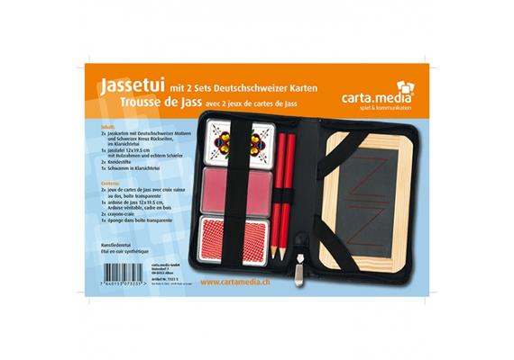 Carta.Media 7323 Jassetui mit Deutschweizer Karten | Bild 2