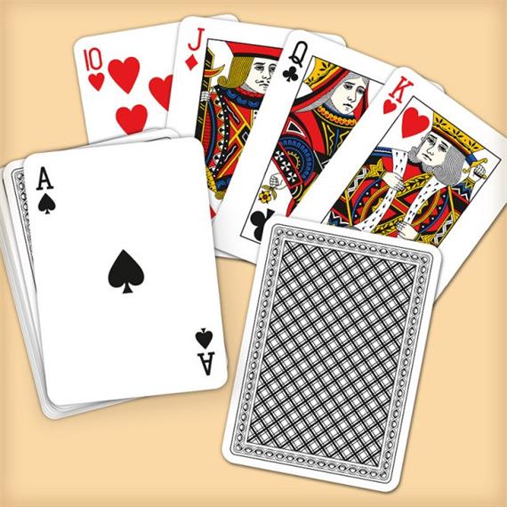 Carta.Media 7500 Pokerkarten in Klarsichtbox