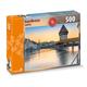 Carta.Media 7783 Puzzle Kapellbrücke Luzern, 500 teilig