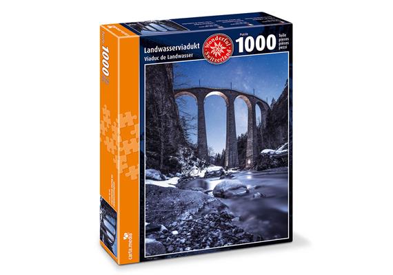Carta.Media 7911 Puzzle Landwasserviadukt, 1000 Teile