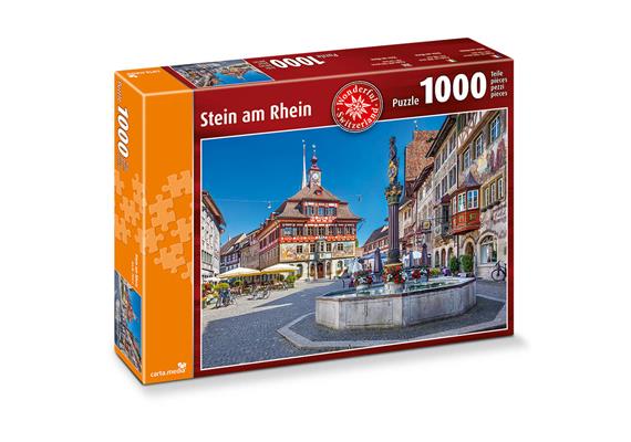 Carta.Media 7924 Puzzle Stein am Rhein, 1'000 Teile