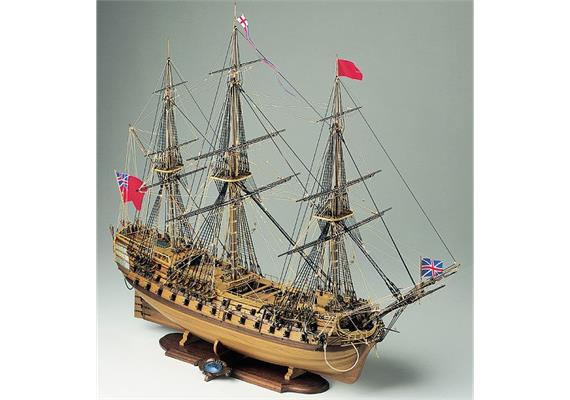 COREL 20154 H.M.S. BELLONA, Baukasten 1:100 | Bild 1