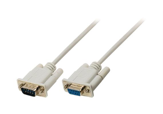 D-Sub Serielles Verlängerungs-Kabel 0,5 Meter