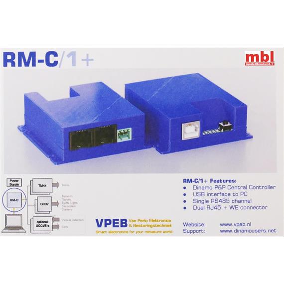 DINAMO RM-C 1+ Kontroller, Analog- und Digital-Modelleisenbahnsteuerung
