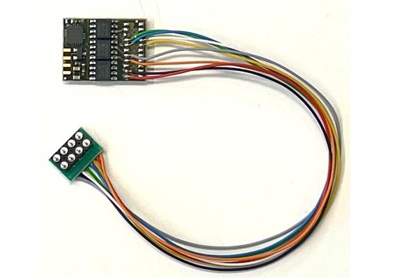 Doehler + Haass (123) DH21A-2 Fahrzeugdecoder 8pol. Schnittstelle