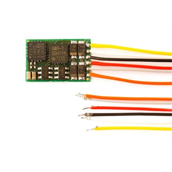 Doehler + Haass 830574 DH10C-3 Fahrzeugdecoder an Litzen (2. Generation)