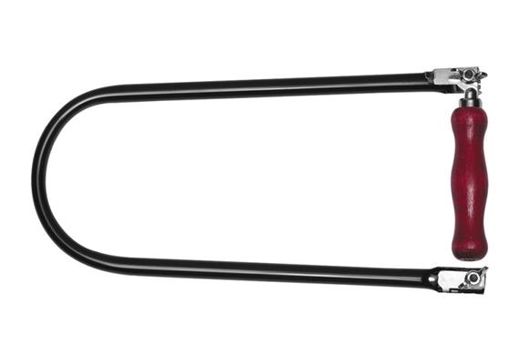 Donau Laubsägebogen schwarz lackiert, 285 mm Ausladung