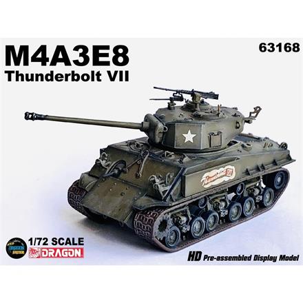 Dragon 63168 M4A3E8"Thunderb.VII"Com.37thTankBat - Massstab 1:72