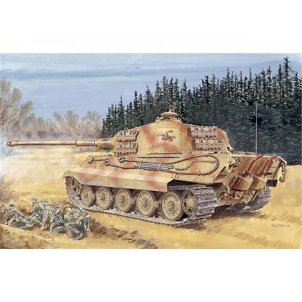 Dragon 7246 Sd.Kfz.182 KingtigerHenschelTurret - Massstab 1:72