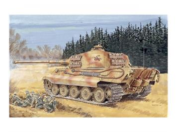 Dragon 7246 Sd.Kfz.182 KingtigerHenschelTurret - Massstab 1:72