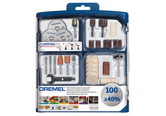 Dremel 723 Mehrweck-Zubehör-Set, 100 Teile | Bild 4