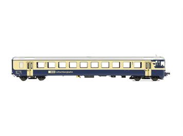 ESU 36652 BLS Steuerwagen Bt 950 blau/beige mit Wortmarke CH Excl. Ep.VI DC/AC - H0 (1:87)