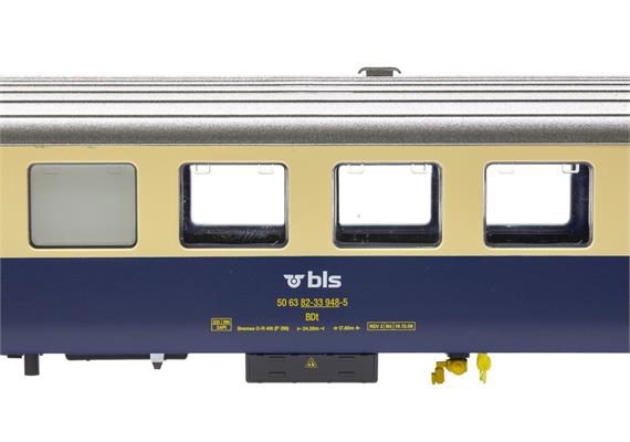 ESU 36655 BLS Autozugsteuerwagen Bt 948 blau/beige Ep.V - H0 (1:87) | Bild 4