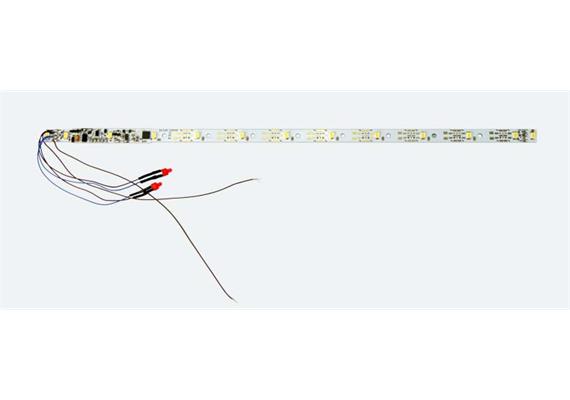 ESU 50718 Innenbeleuchtungs-Set mit Decoder + Schlusslicht weiss - N, TT, H0m, H0