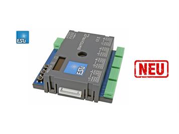 ESU 51831 SwitchPilot 3 Plus, 8-fach Magnetartikeldecoder, DCC/MM, OLED, updatefähig