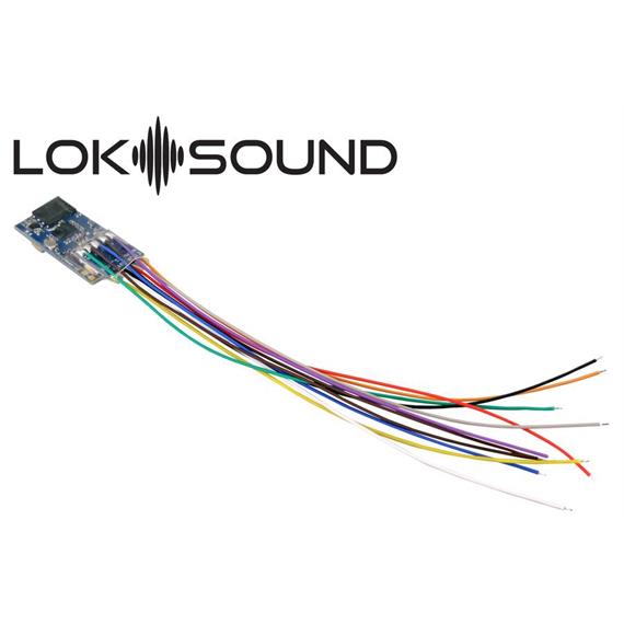 ESU 58813 LokSound 5 micro an Litzen mit Lautspr. "Leerdecoder" DCC/MM/SX/M4 für N/TT/H0