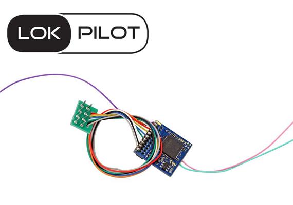 ESU 59210 LokPilot 5 Fx DCC/MM/SX, 8-pin NEM652 - H0, 0
