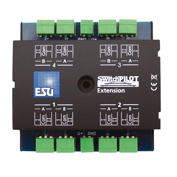 ESU 51801 SwitchPilot Extension, 4xRelaisausgang, für Switch Pilot V1.0