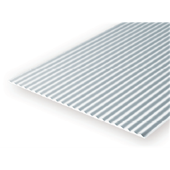 Evergreen 4529 Wellblech , 1 x 150 x 300 mm, Raster 2,50 mm, 1 Stück