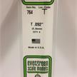 Evergreen 764 T-Profil, 35 mm lang, Höhe/Breite 2,3 mm, 3 Stück | Bild 2