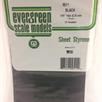 Evergreen 9511 Schwarze Polystyrolplatten, 150x300x0,25 mm, 4 Stück | Bild 2