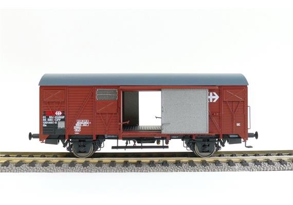 Exact-Train 20940 SBB CFF Gs K4 EUROP mit aluminium Luftklappen - H0 (1:87)